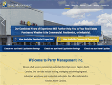 Tablet Screenshot of perrysinc.com